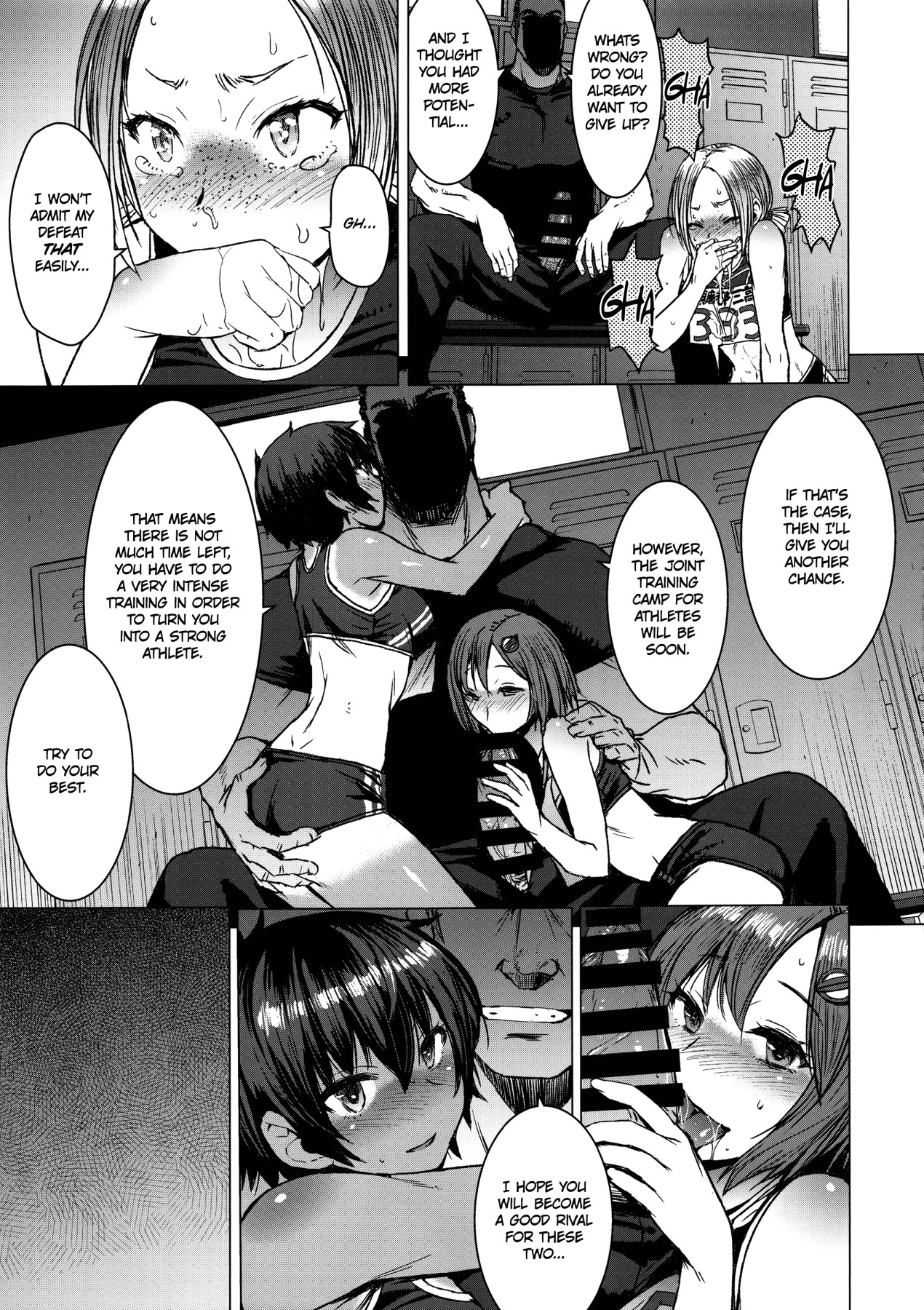 Hentai Manga Comic-Fucking a Blonde Girl On The Ground-Read-10